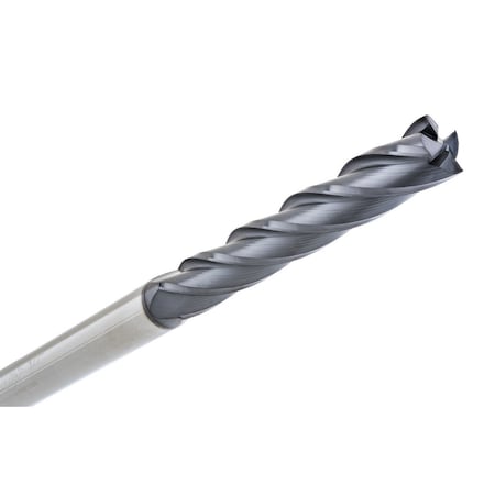 Cgs Tool 4 Flute Xl Length Sq End Mill 3/16"Dia 1-1/8"Loc 3"Oal W/Altin 840-1875-ALTiN